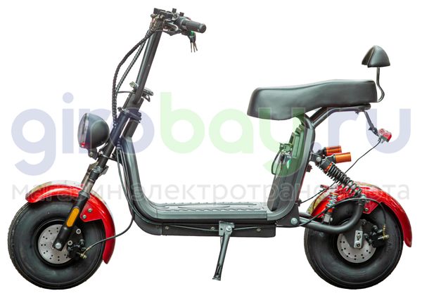 Электроскутер GT X5 - Красный фото №2