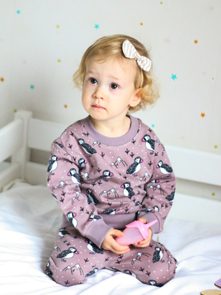 Утеплённый комплект Mjölk Птички