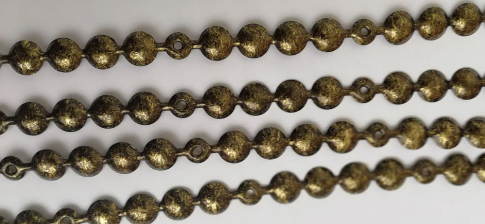 Лента декоративная 9,5мм (old gold / старое золото)