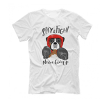 Футболка "Боксер - никогда не сдавайся"