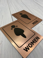 медная табличка