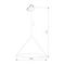 Подвесной светильник TK Lighting 10010 Cono