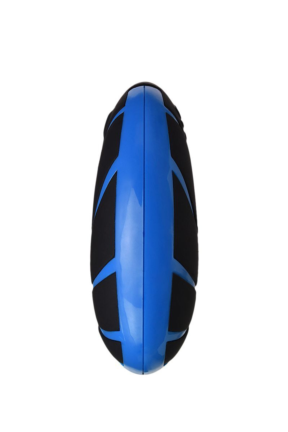 Чёрно-синий массажер простаты Erotist Third (Цвет: черный с синим)