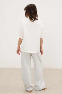 Футболка EMPATHY, с синей печатью