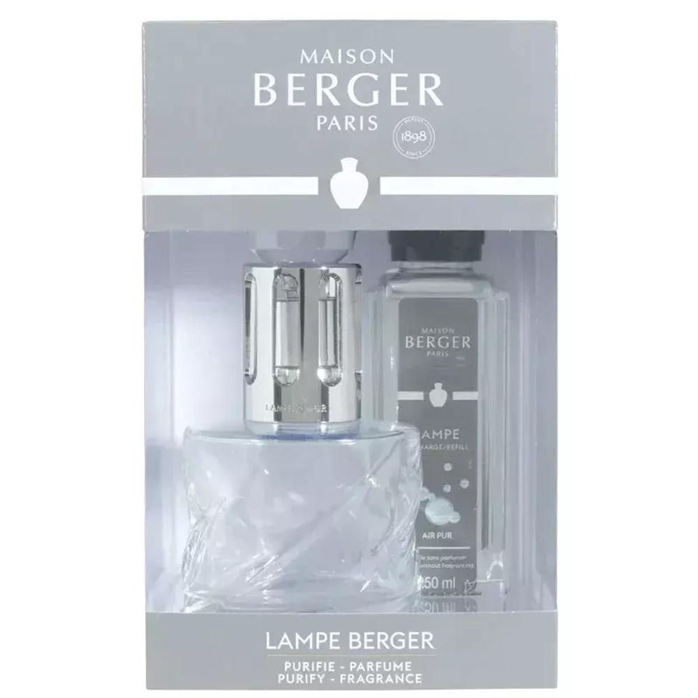 Maison Berger Paris - Набор Ароматическая лампа Спираль + Масло с нейтральным ароматом 250мл / артикул   4778  / GTIN 3127290047786