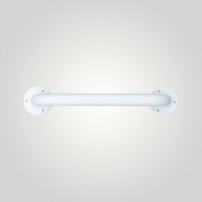 Поручень прямой 600 мм нерж. сталь NOFER 15054.60.W белый