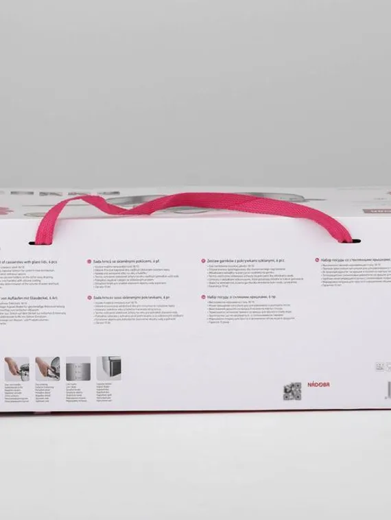 Набор кастрюль Nita, 3 предмета: 1,7 л, 3,6 л, 6,1 л