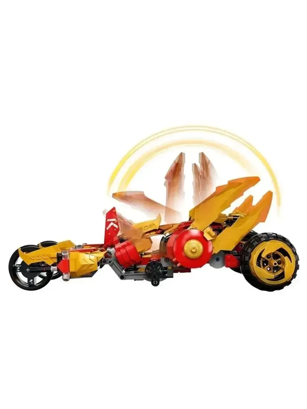 Конструктор Ниндзя Багги Кая Золотой дракон 624 детали 7013