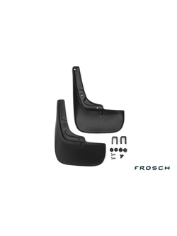 Брызговики задние FIAT Ducato, 2012-2014, 2014- фургон 2 шт. (optimum) в коробке  FROSCH.15.28.E18