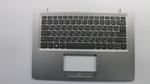 Верхняя панель с клавиатурой (топкейс) для ноутбука Lenovo ideapad 120S-14IAP 81A5 раскладка - русская, без подсветки, серый (5CB0P23817)R+, оригинал