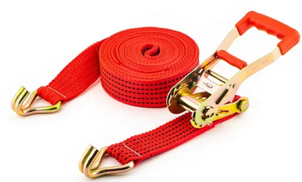 Ремень для крепления груза, храповый механизм 230мм., лента 55ммх12м., 5000/10000кг.