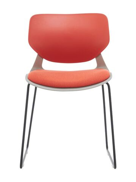 Стул пластиковый LA ALTA ESKIN оранжевый