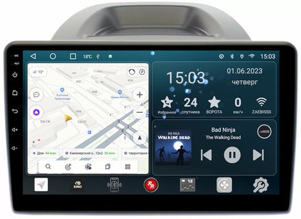Магнитола для Ford Ecosport 2017-2019 - Redpower 250 Android 10, ТОП процессор, 6Гб+128Гб, CarPlay, SIM-слот