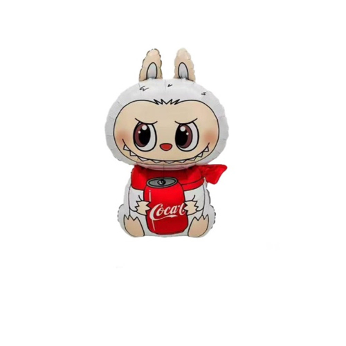 Воздушный шар Лабубу (белый)