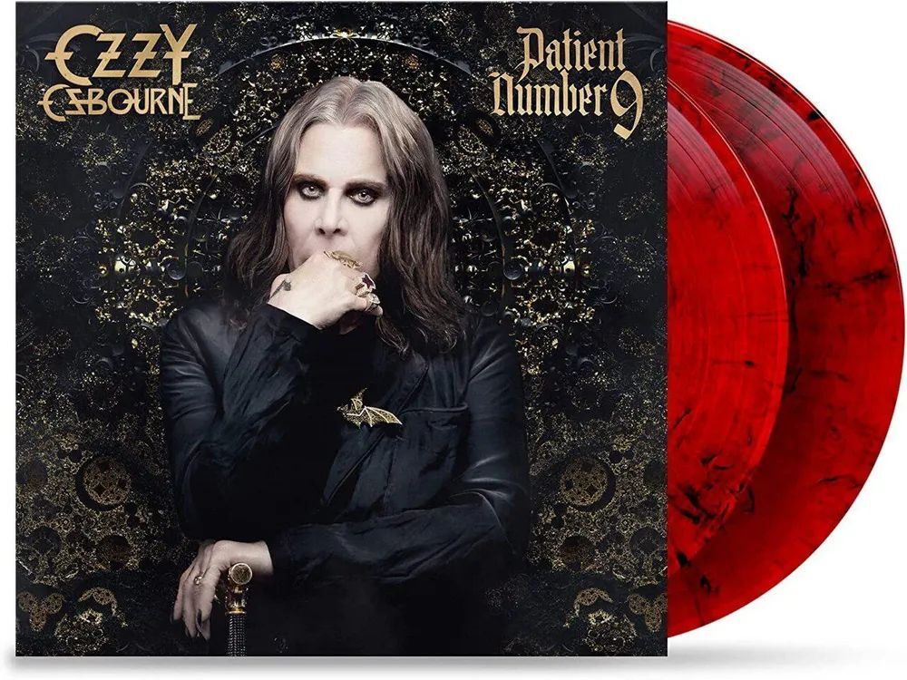Ozzy Osbourne. Patient Number 9. Red Transparent & Black Marbled (2 LP) Оззи Осборн 2022