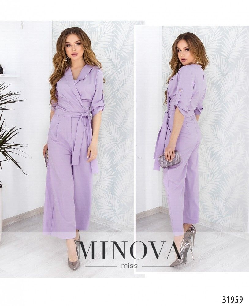 Комбинезон 1136-лавандовый Minova