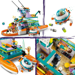 LEGO Friends — Морская спасательная шлюпка 41734