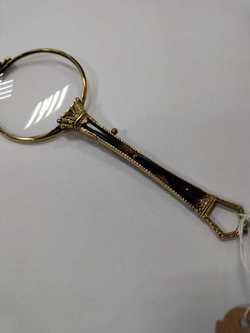 Лорнет старинный складной. 19 век. Европа.