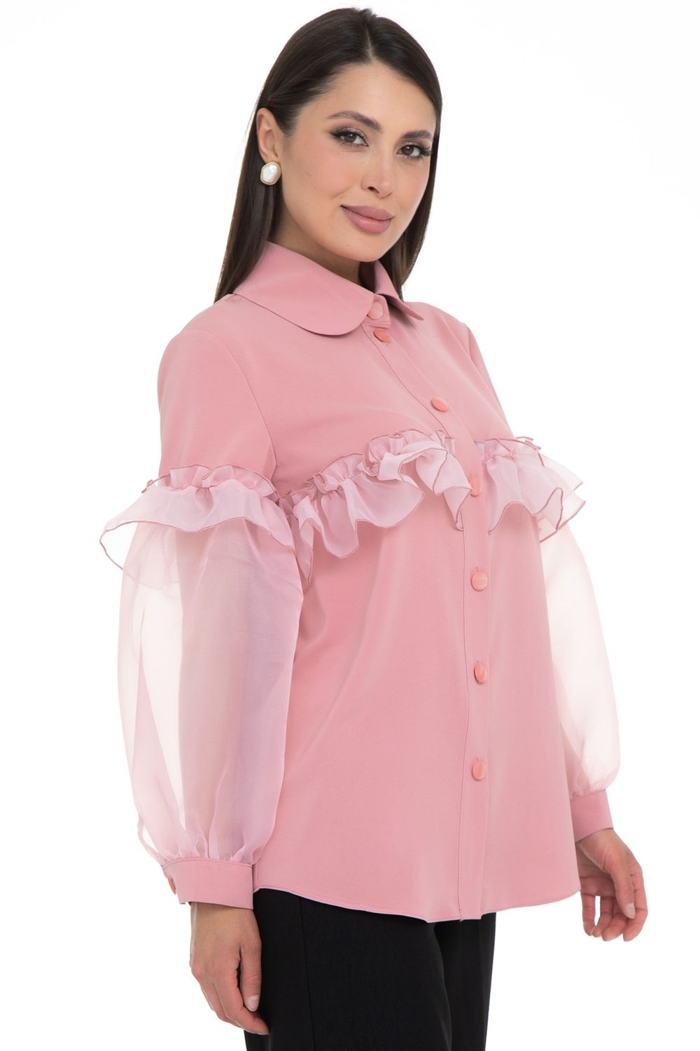 Блуза Очень красивая(пудра) Diolche