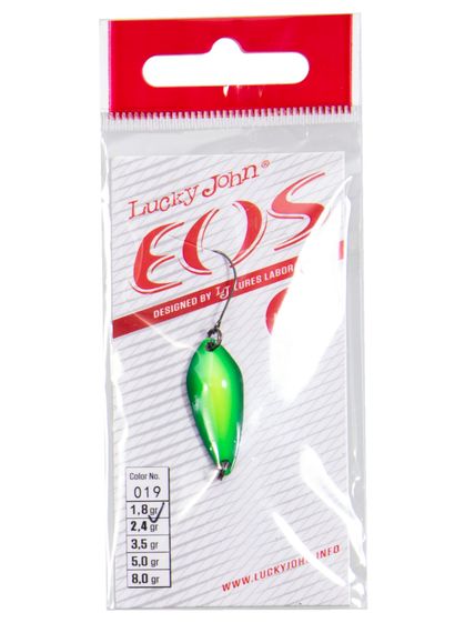 Блесна колеблющаяся Lucky John EOS длин.25мм/01.8г 019
