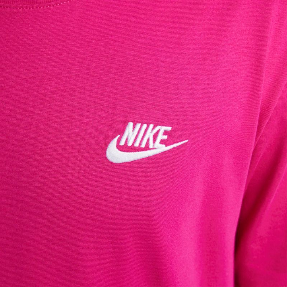 Мужская теннисная футболка Nike Sportswear Club T-Shirt - fireberry