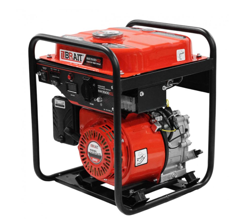 Генератор бензиновый инверторный BR3500iO2 (2,8/3 квт)