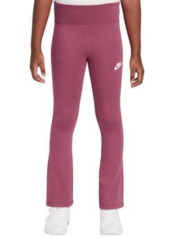 Брюки для девочки теннисные Nike Sportswear Classic High-Waisted - sweet beet/white