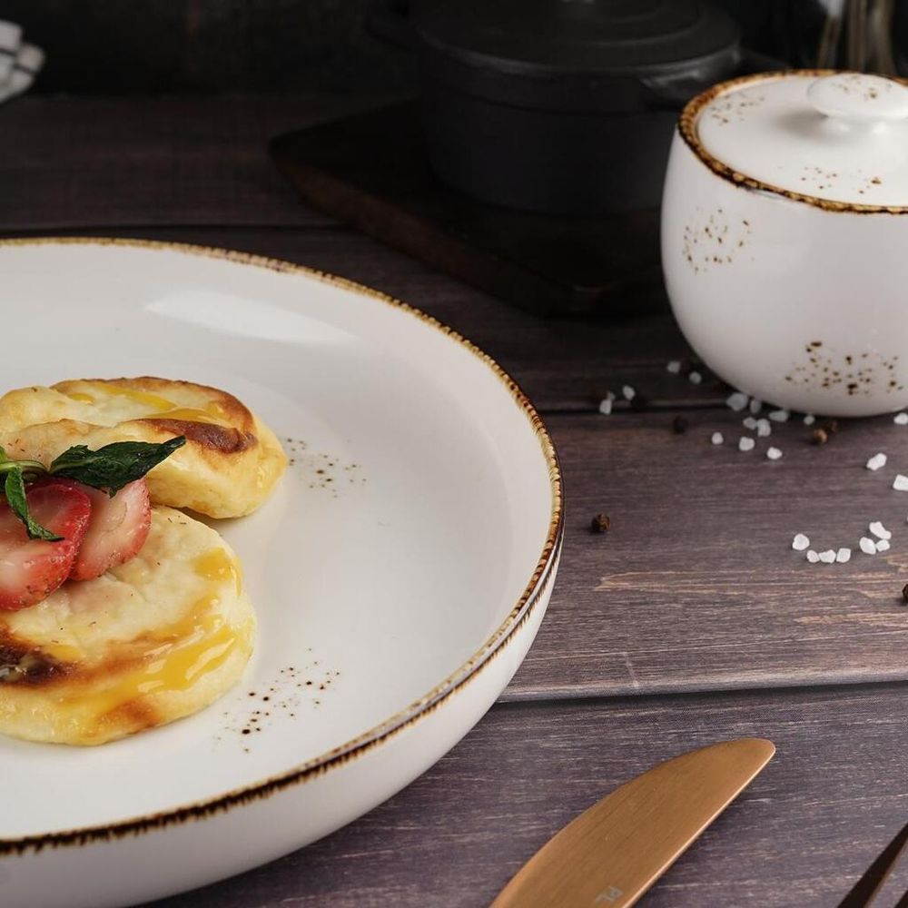 Тарелка с бортом d 23 см h4 см   Noble [6]