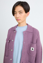 Carhartt WIP MICHIGAN - Кардиган - Фиолетовый