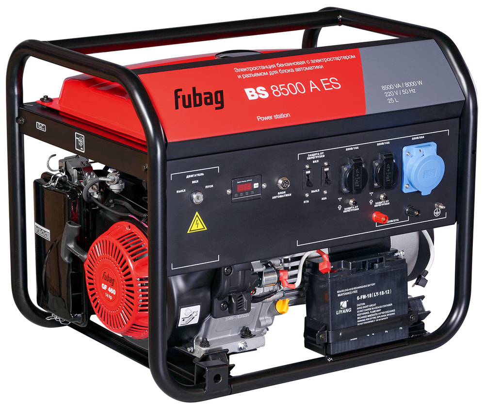 Бензиновый генератор Fubag BS 8500 A ES в контейнере с АВР — Фото №2 