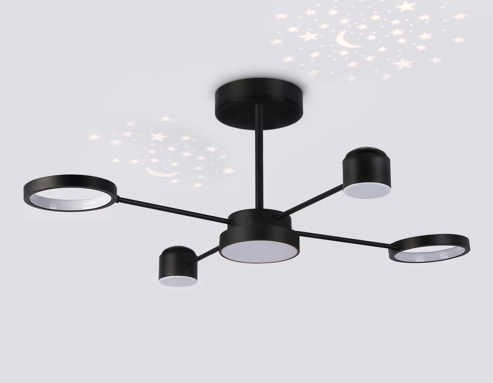 Ambrella Потолочный светодиодный светильник с пультом LineTech FL51632