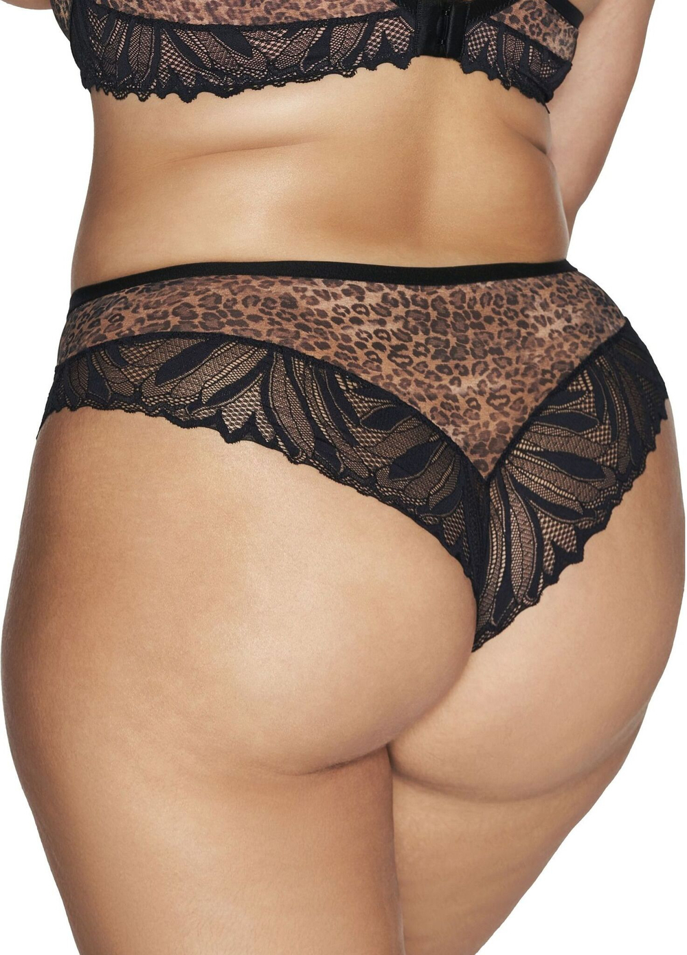 Трусики-бразилиана Black Panther (Размер: XXL) (Цвет: леопард)
