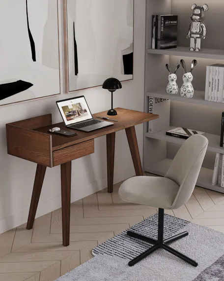 Стул на ножке Avenue серый