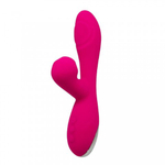 Вибратор с пульсацией и клиторальной стимуляцией Alive Caribbean Shine