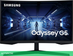 Игровой монитор Samsung Odyssey G5 LC27G55TQWIXCI
