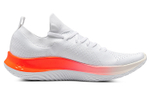 Under Armour Flow Velociti SE CN lightweight and comfortable non-slip wear-resistant breathable low-top training running shoes men's white orange