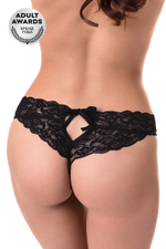 Эротические трусики с декоративным вырезом сзади Tarja (Размер: 46-48) (Цвет: белый)