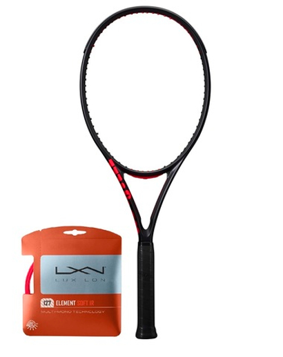 Теннисная ракетка Wilson Clash 100 Pro V3.0 + струны