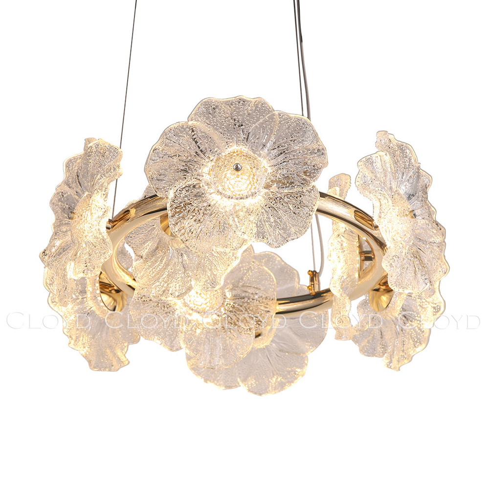 Люстра Cloyd SHAMBALA-B C1 / Ø49 см - золото (арт.11494)