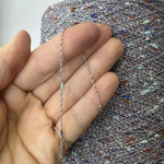 TIC TAC - Luxury Production by Ri.Go; 75% хлопок, 25 п/а; 600м/100гр; col.5914, цвет: бело-сине-коричневый с мятными синими и коричневыми «шишечками» ; S301