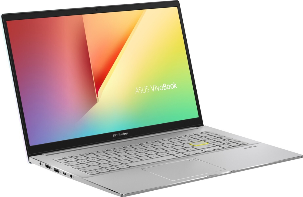 Asus VivoBook S533FL-BQ215T (90NB0LX3-M04520) 15,6\;(1920x1080 (матовый) IPS)/Intel Core i5 10210U(1,6Ghz)/8192Mb/256SSDGb/noDVD/nVidia GeForce MX250(2048Mb)/Cam/BT/WiFi/Indie Black/W10