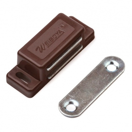 Мебельный магнит (коричневый) большой.