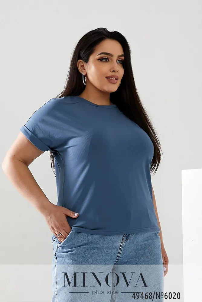 Футболка 6020-джинс Minova