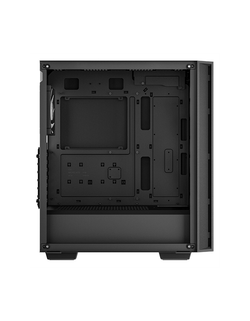 Deepcool MATREXX 55 MESH V4 без БП, боковое окно (закаленное стекло), 3xARGB LED 140мм вентилятора спереди, 1xARGB LED 120мм вентилятор сзади, черный, ATX