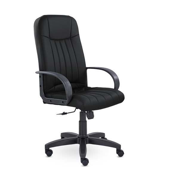 Кресло СН-277 Бостон В пластик 727 S-0401 (черный)