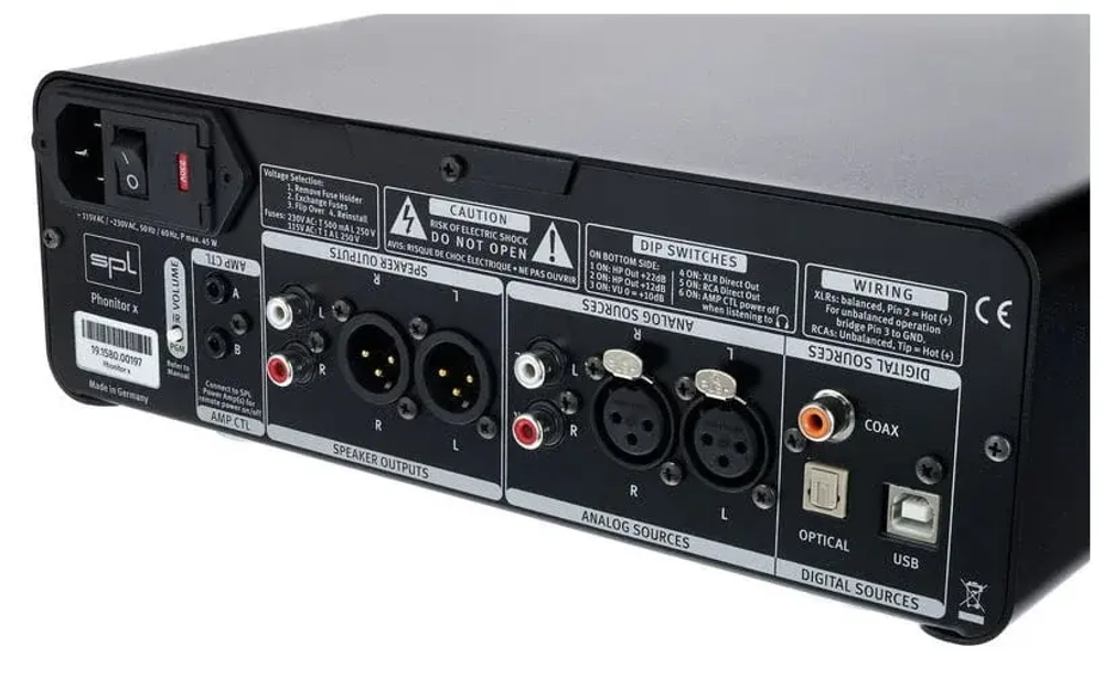 Усилитель для наушников SPL Phonitor X DAC768xs (Черный)