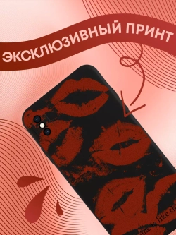 Чехол на iPhone X с 3D принтом