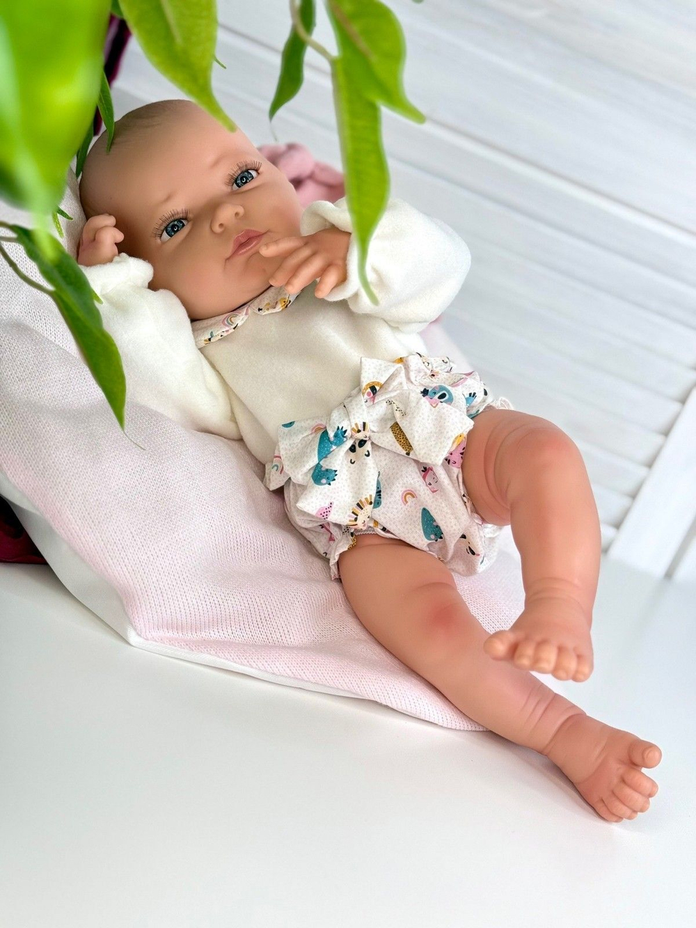 Кукла Реборн BERJUAN виниловая 45см Newborn (8123)