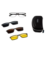 Очки солнцезащитные с магнитными накладками 4в1