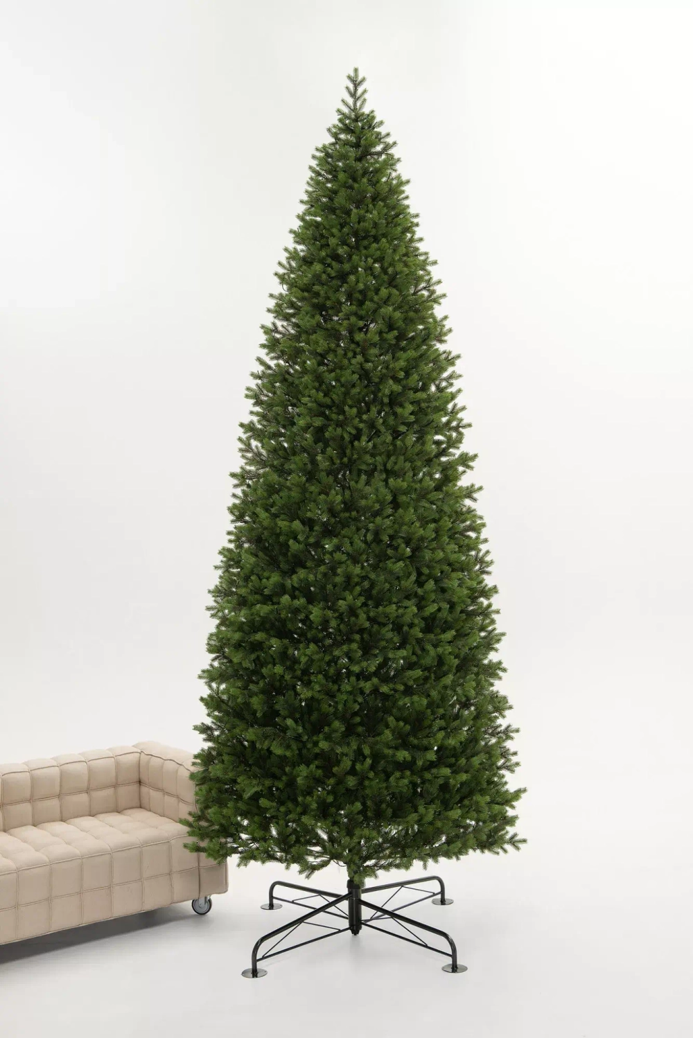 Искусственная ель Торжественная 4 м., 100% Литая хвоя, ЕлкиТорг (167400)